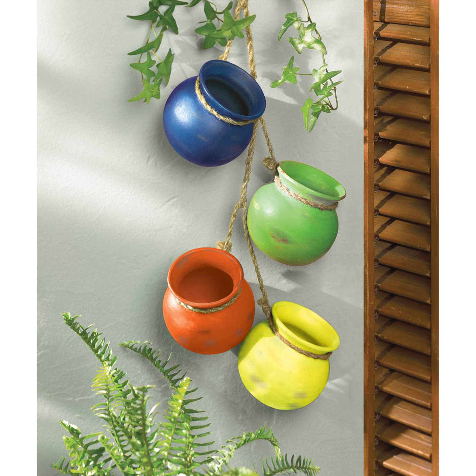 23" Fiesta Dangling Pots